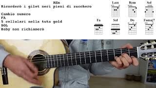 tuta gold testo e accordi